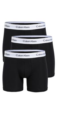 Calvin Klein Underwear Icon Cotton Stretch Boxer Briefs 3 Pack Black M