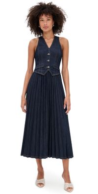 Cinq à Sept Esther Dress Indigo 4