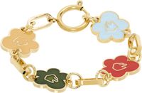 IN GOLD WE TRUST PARIS Gold Flower Bracelet