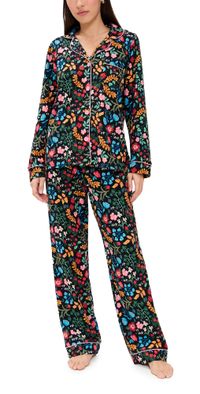 BedHead PJs Winter Blooms Classic Pajama Set Winter Blooms S