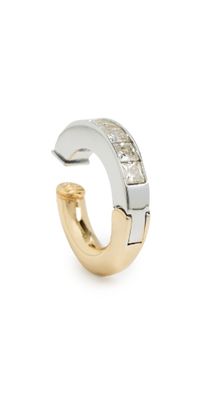 DEMARSON Lola Ear Cuff Two Tone One Size