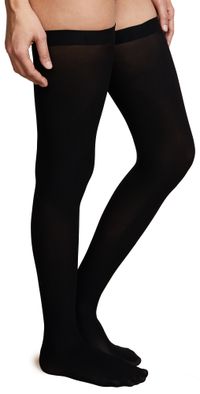 Commando Up All Night Thigh Highs Black M/L