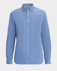 Men's Lightweight Corduroy Classic-Fit Button-Down Shirt