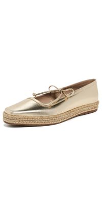 KAANAS Araia Espadrilles Gold 6