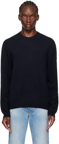 A.P.C. Pull Laurent bleu marine