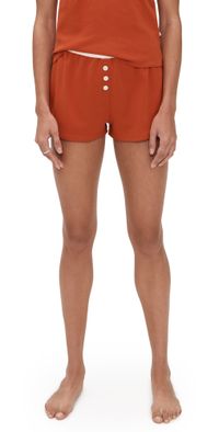 Cozyland by Morgan Lane Tate Shorts Rust P