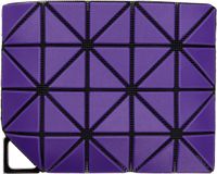 BAO BAO ISSEY MIYAKE Purple Flipper Wallet
