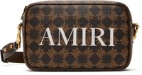 AMIRI Sac caméra 'AMIRI' brun à quadrigrammes