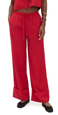 Line & Dot Kamari Pants Red S