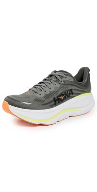 HOKA Bondi 9 Sneakers Asphalt Grey/Gravel 11.5