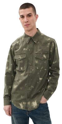 Isabel Marant Tasco Western Shirt Light Khaki M