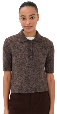 LISA YANG Masy Cashmere Sweater Soft Bark 2