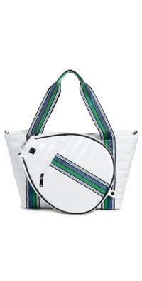 Think Royln Bounce Padel Bag White Patent One Size