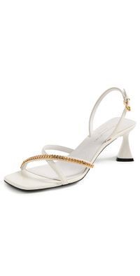Stella McCartney Elsa Sandals 65mm Ivory 39