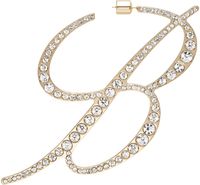 Blumarine Gold B Monogram Single Earring
