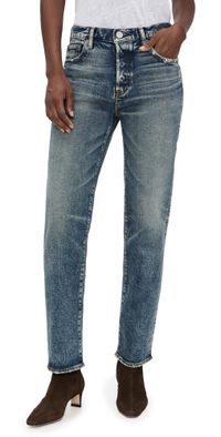 MOUSSY VINTAGE Moussy Vintage Fellsmere Straight Jeans Dark Blue 28