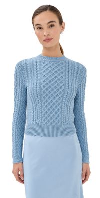 Altuzarra Cabbie Sweater Ash Blue S