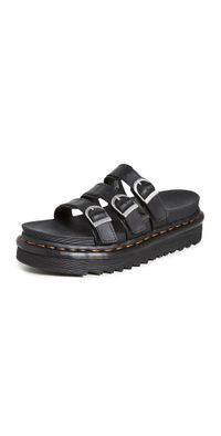 Dr. Martens Blaire Slide Sandals Black Hydro 8