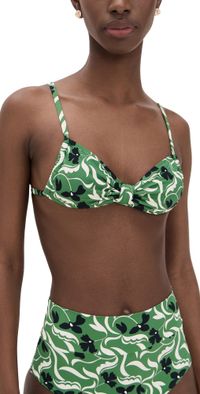 Montce Veronica Floral Devin Bikini Top Veronica Floral XS