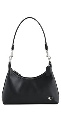 Coach Glovetanned Leather Juliet Shoulder Bag Black One Size