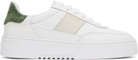 Axel Arigato White & Green Orbit Vintage Sneakers