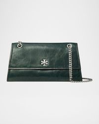 Kira Leather Flap Shoulder Bag