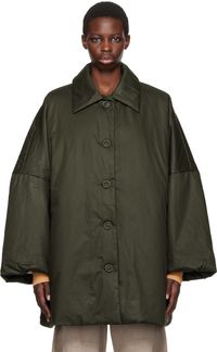 CASEY CASEY Khaki Triangle Coat