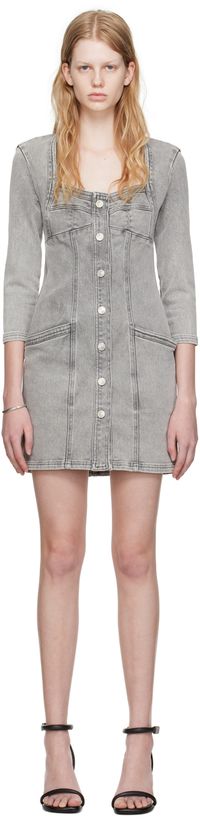 Isabel Marant Gray Vona Minidress