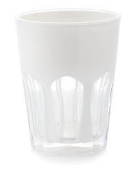 Double Face Acrylic Tumbler, White