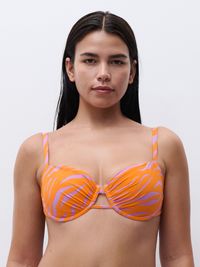Chantelle Pulp - Haut de maillot de bain corbeille - Taille XL - Multicolore