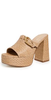 Larroudé Dolly Verona Mules Natural 6