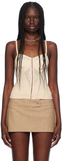 Miaou Débardeur Liana beige