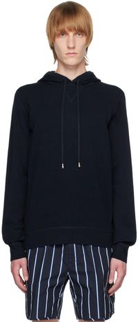 Boss Pull à capuche Gustoso bleu marine