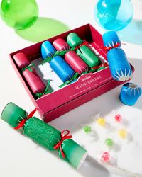 Holiday Candy-Filled Crackers Set