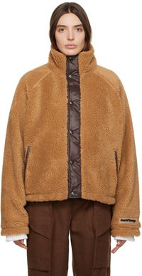 HALFBOY Brown Teddy Jacket