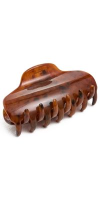 LELET NY Jane Claw Clip Chocolate Marble One Size