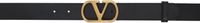 Valentino Black VLogo Signature Belt