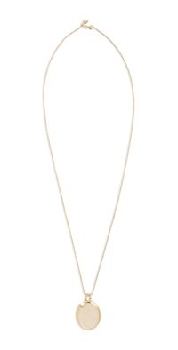 Sophie Blake Double Sided Rumor Pendant Necklace Gold/Pearl/Onyx One Size