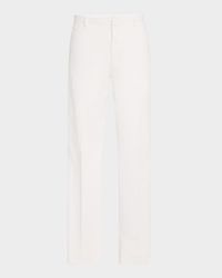 Men's Premium Cotton Flat-Front Pants