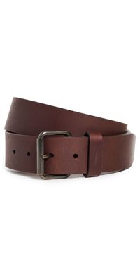 Shinola Rambler Leather Belt Darkbrown 38