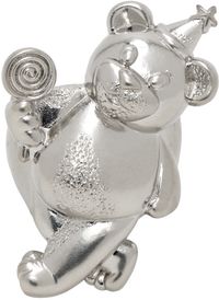 MM6 Maison Margiela Silver Party Bear Ring