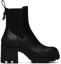 Moncler Black Envile Ankle Boots