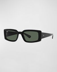 Kiliane Plastic Rectangle Sunglasses
