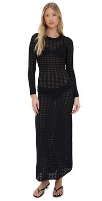 Beach Riot Dolly Dress Midnight L