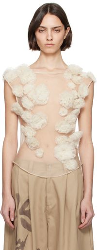 Collina Strada Beige Meadow Path Tank Top
