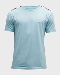 Men's T-Shirt with Shoulder Taping
