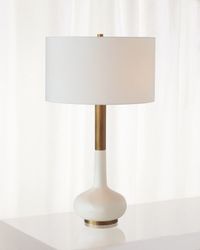 Powell White Table Lamp