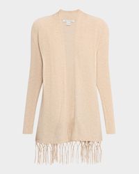 Cashmere Fringe Cardigan