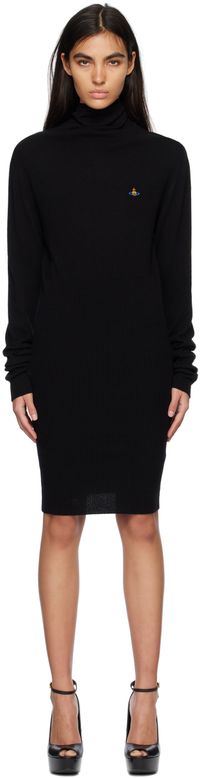 Vivienne Westwood Black Bea Midi Dress