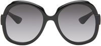 Gucci Lunettes de soleil surdimensionnées noires